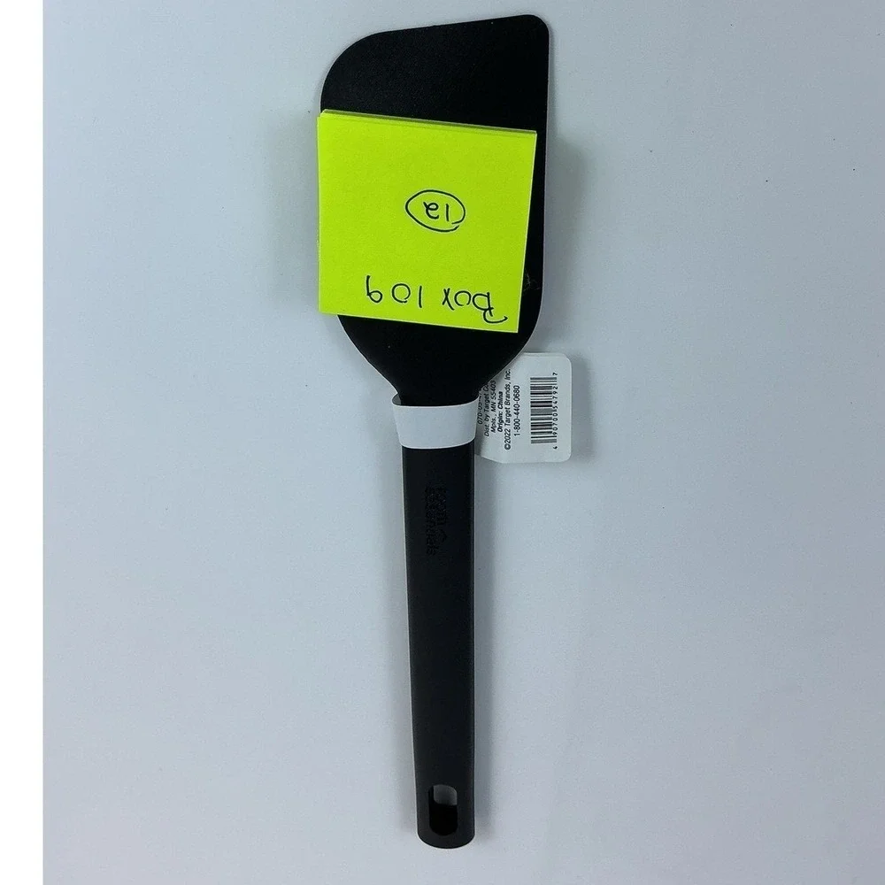 2 PACK Room Essentials Silicone Spatula Black Kitchen Utensil‎ Cooking Baking